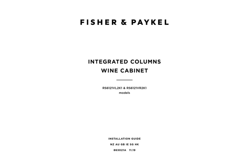 Fisher & Paykel RS6121VL2K1 User manual
