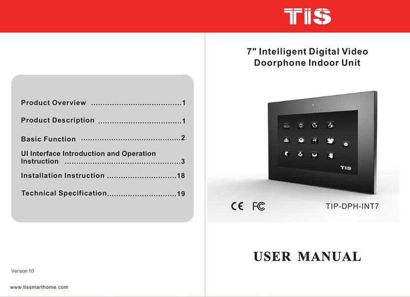 TIS TIP-DPH-INT7 User manual
