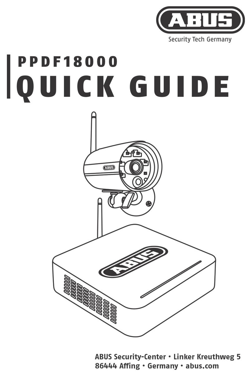 Abus PPDF18000 quick guide
