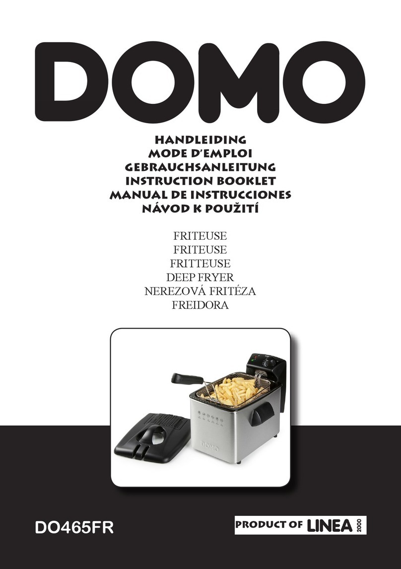 Domo DO465FR Instruction booklet