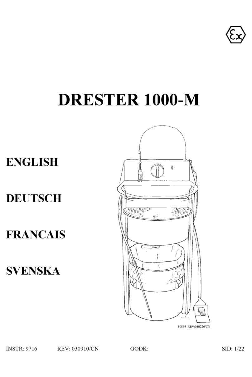 Drester 1000-M User manual