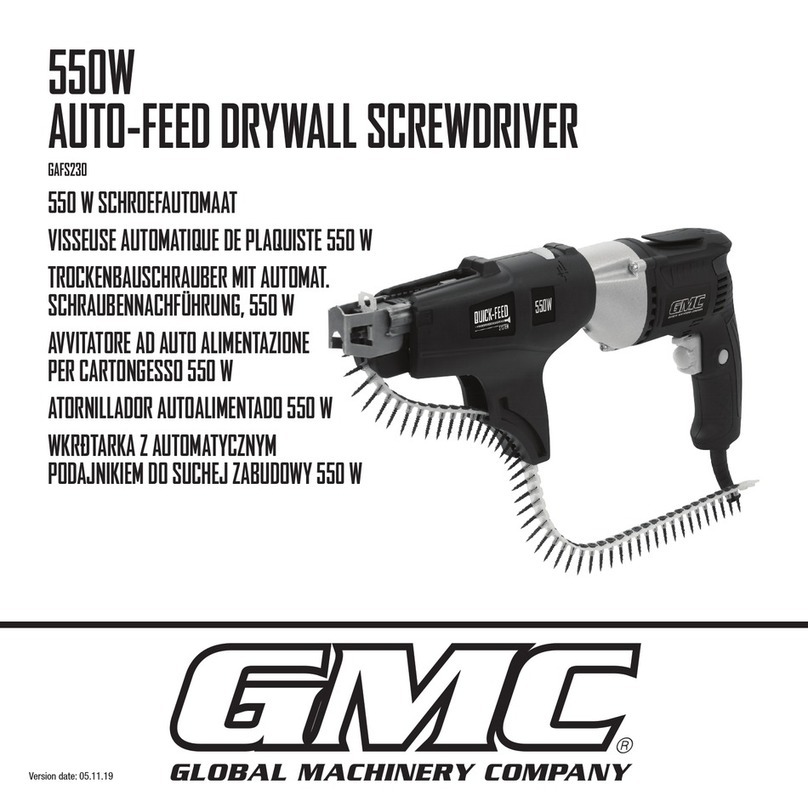 GMC GAFS230 User manual