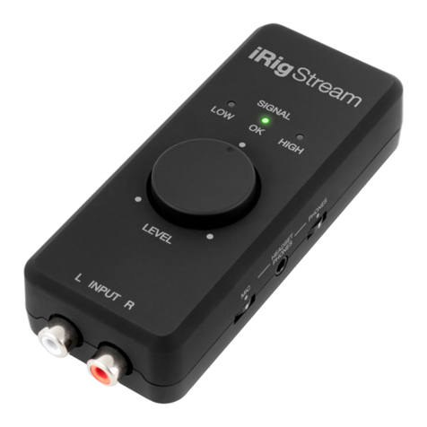 IK Multimedia iRig Stream user manual