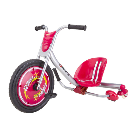 Razor FLASHRIDER 360 User manual