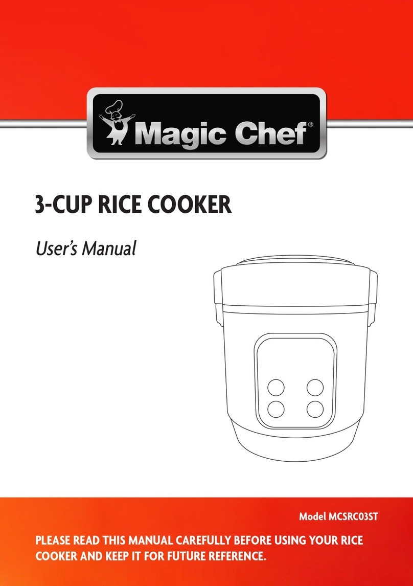 Magic Chef MCSRC03ST user manual