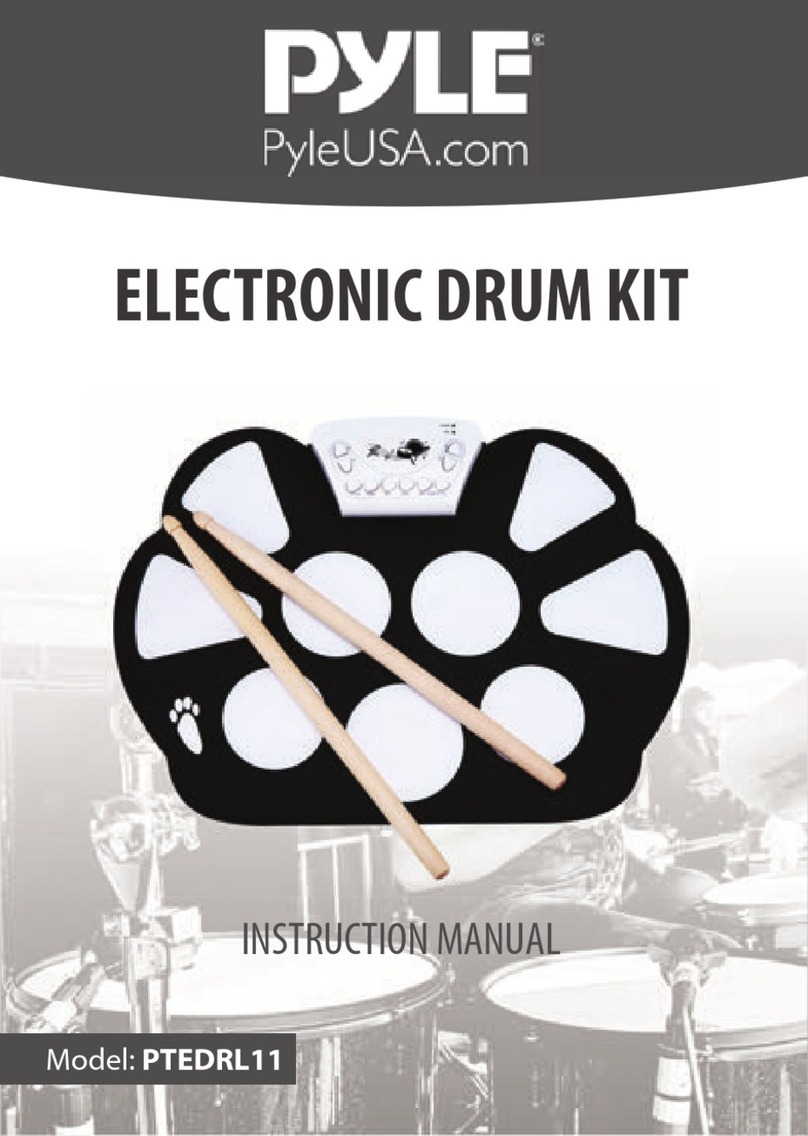 Pyle PTEDRL11 User manual