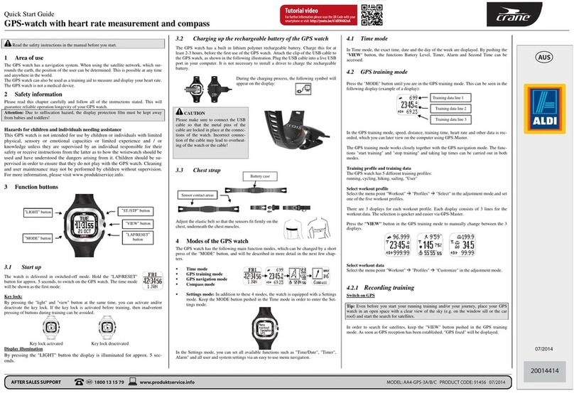 Crane AA4-GPS-3A User manual
