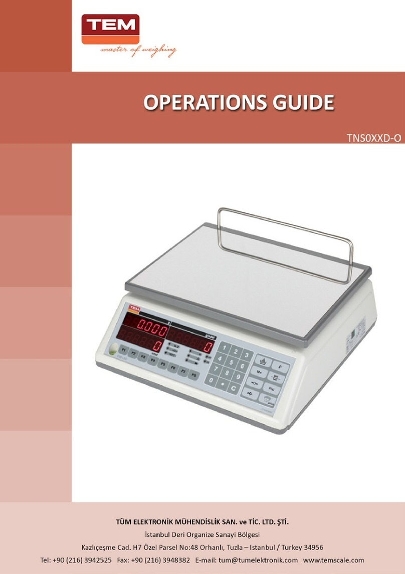 TEM TNS0 D-O Series Operation guide