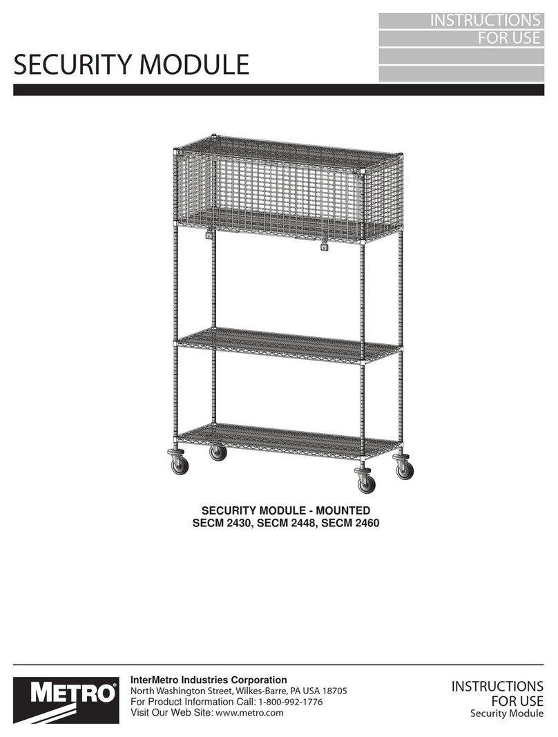 InterMetro Ind. SECM 2430 Instructions for use