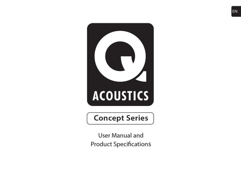 Q Acoustics Concept Series Installation instructions