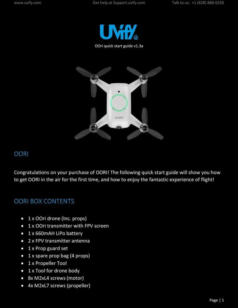 Uvify OOri quick start guide