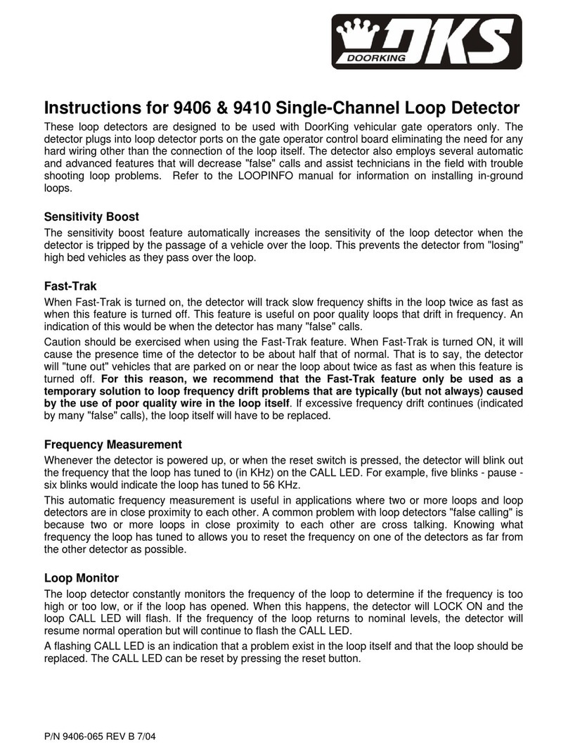 DoorKing 9406 instructions