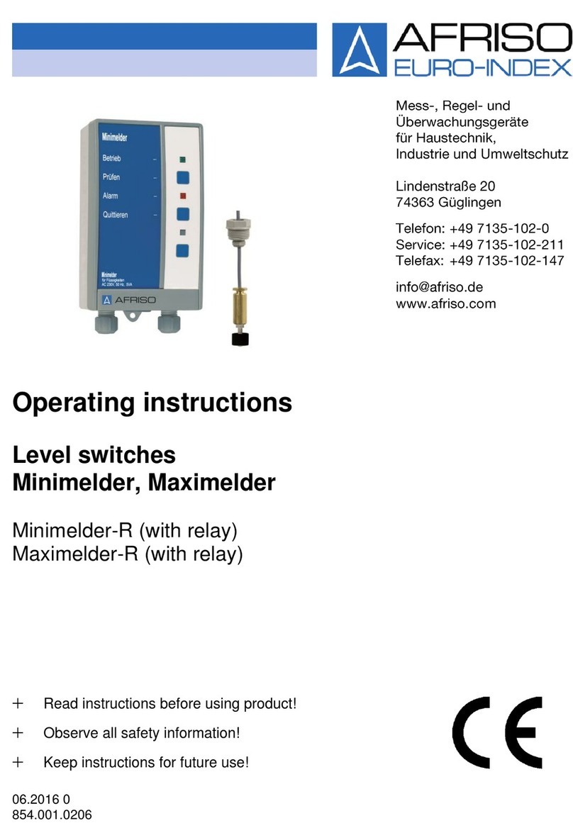 AFRISO Minimelder User manual