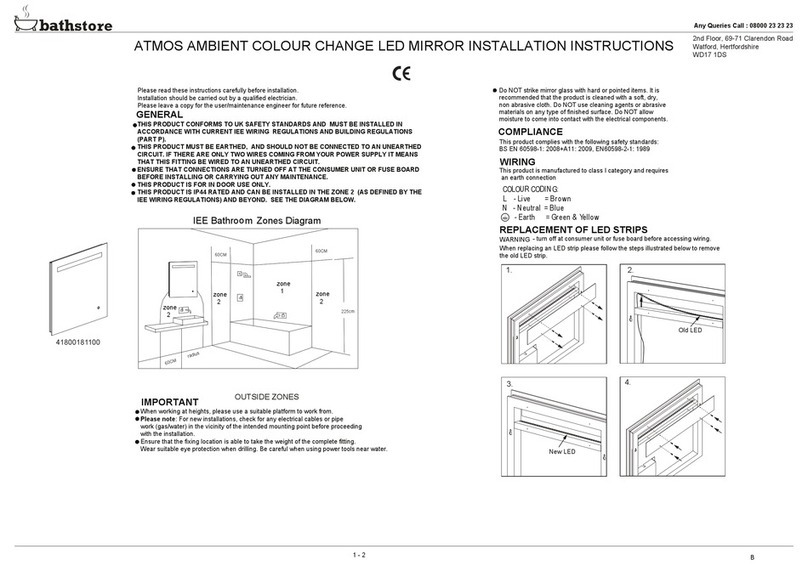 bathstore Atmos installation instructions