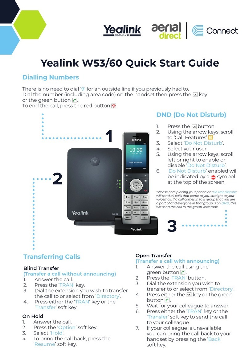 Yealink W53 Series User manual