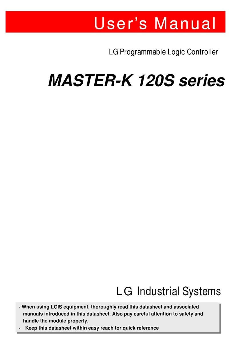 LG MASTER-K 120S Series User manual
