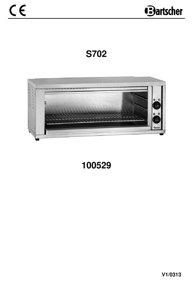 Bartscher S702 instruction manual