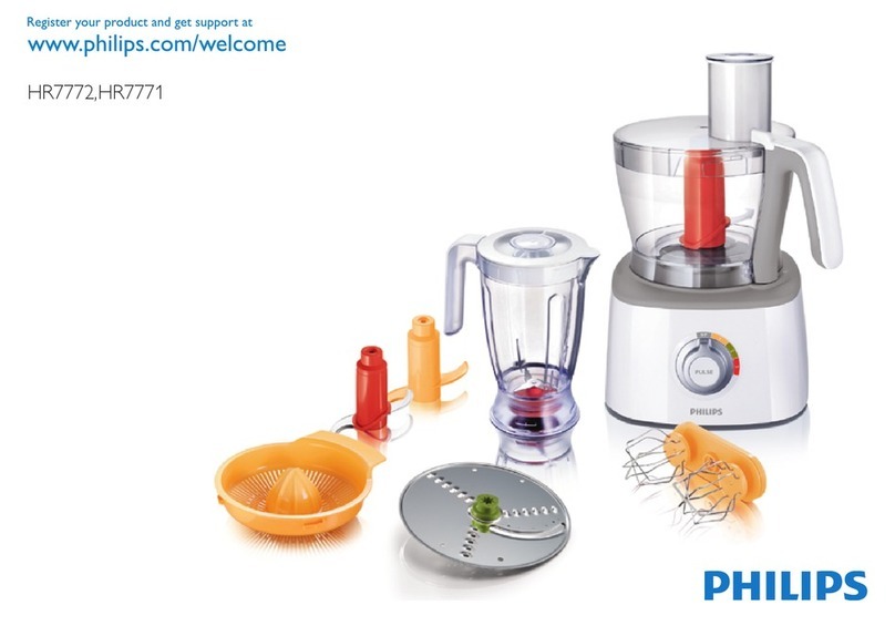 Philips HR7772 manual