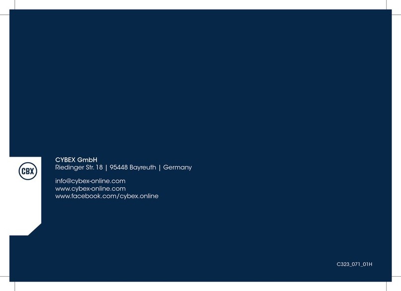 CYBEX CBX FREE-FIX User manual