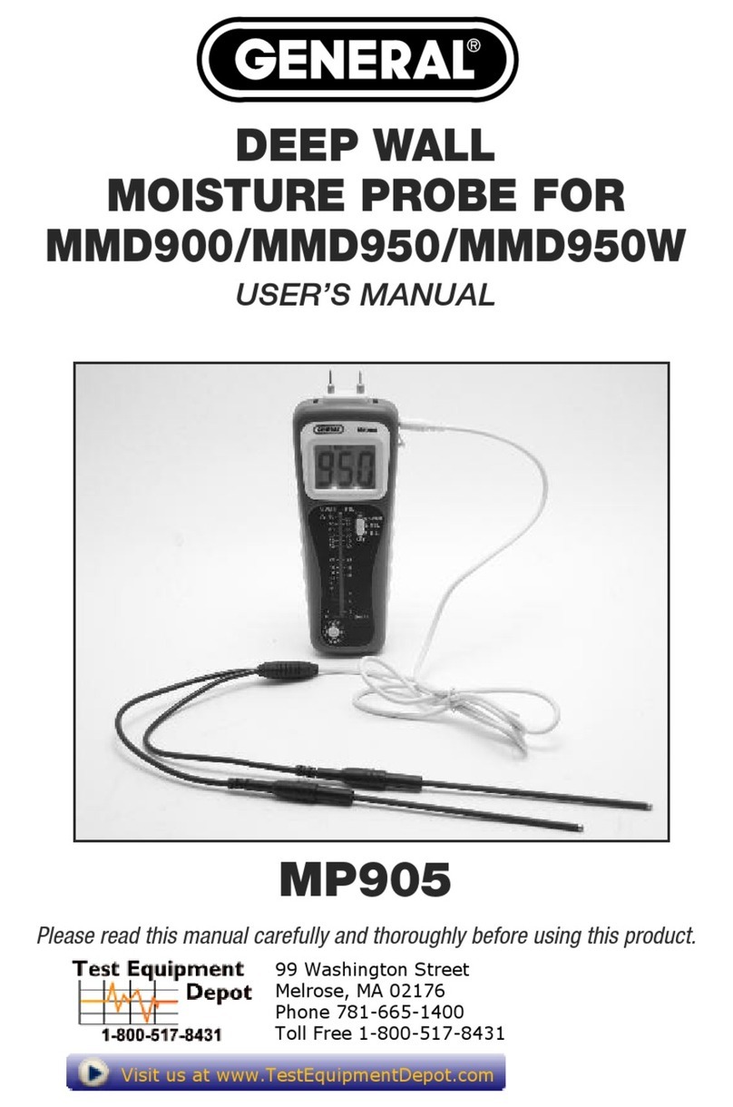 General MP905 User manual General MP905 User manual
