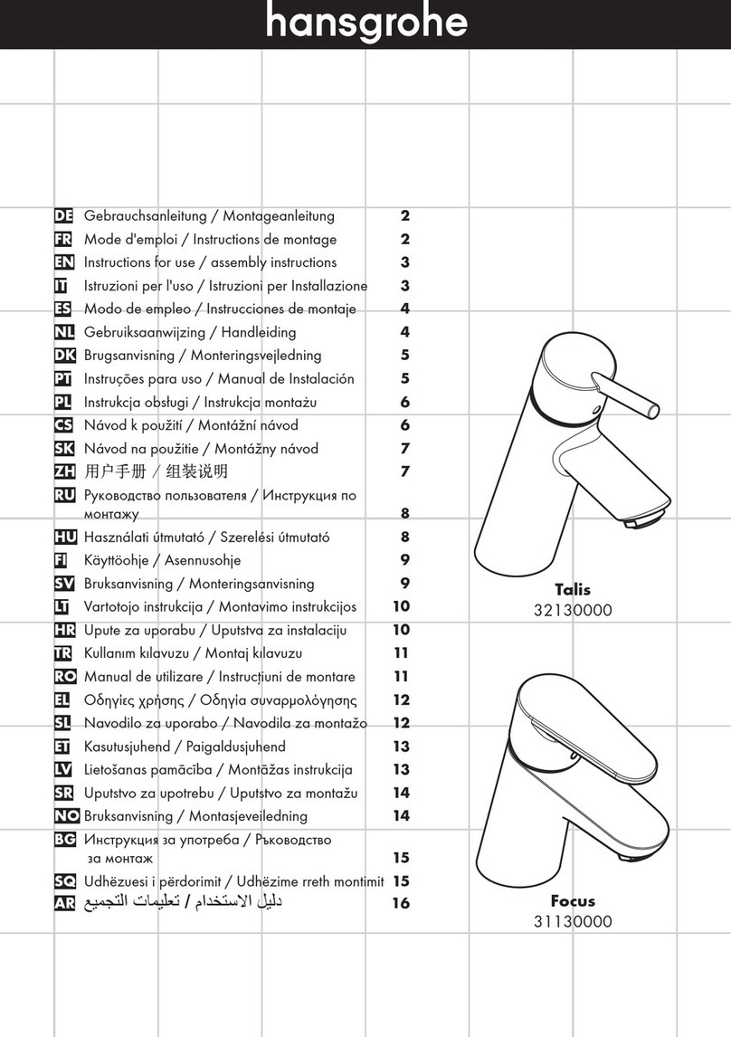 Hans Grohe Talis 32130000 Manual