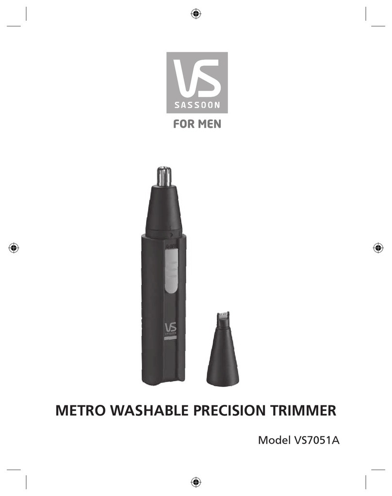 VS Sassoon VS7051A User manual
