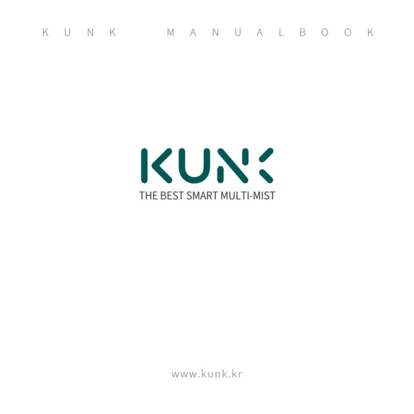 KUNK 1601 user manual