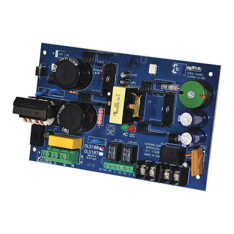Altronix OLS180 User manual
