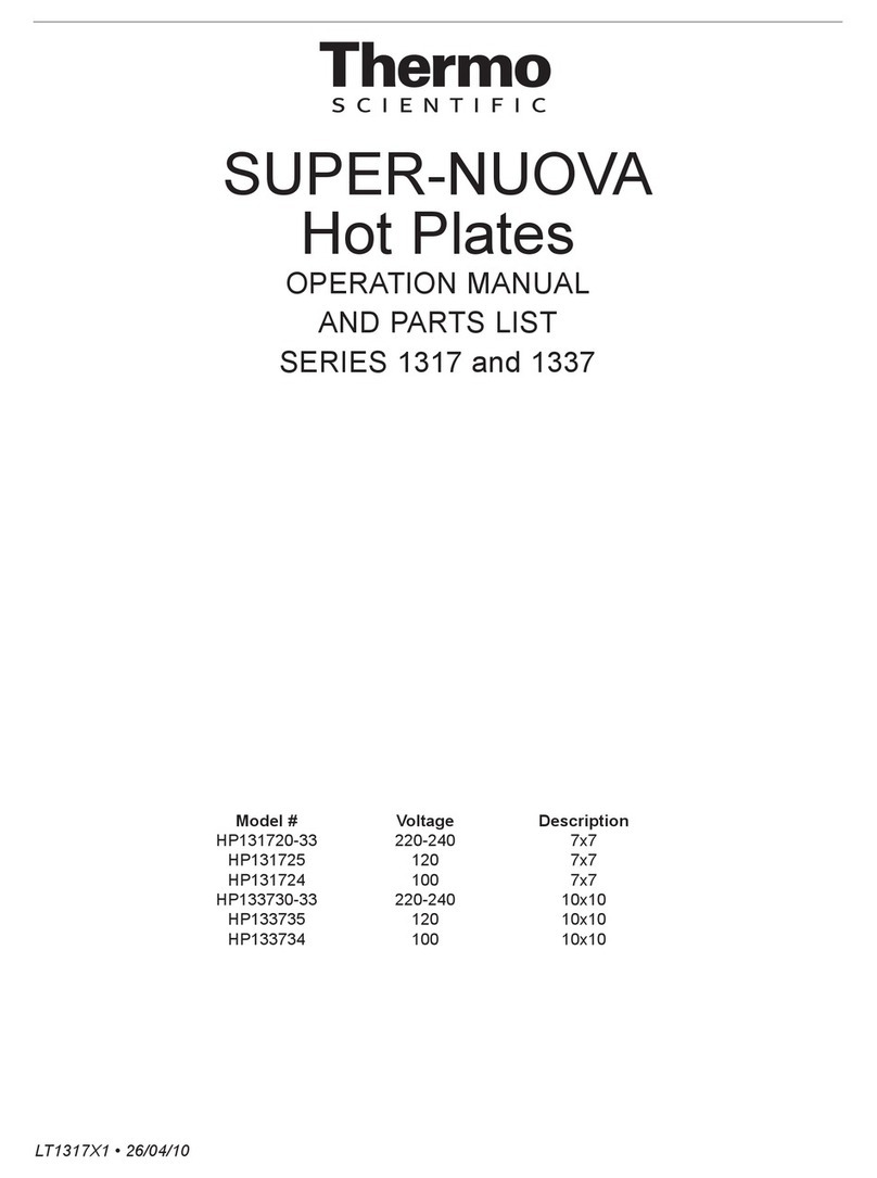Thermo Scientific 1317 Operation manual and parts list Thermo Scientific 1317 Operation manual and parts list