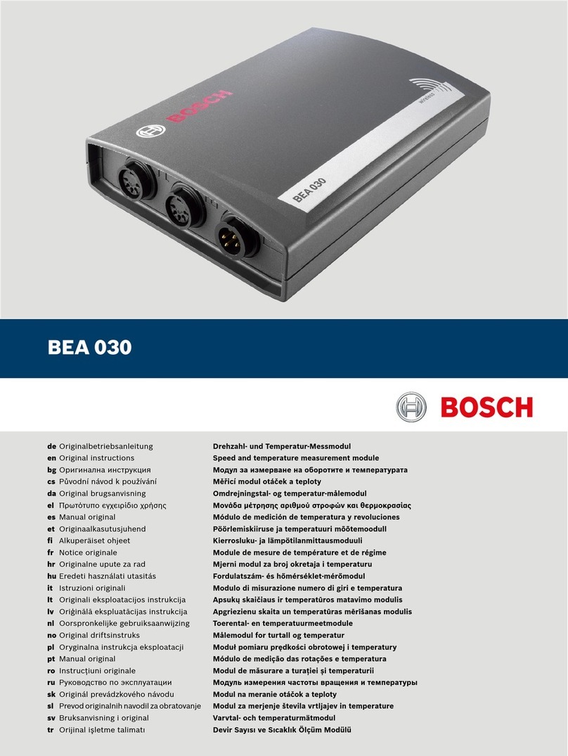 Bosch BEA 030 Original instructions