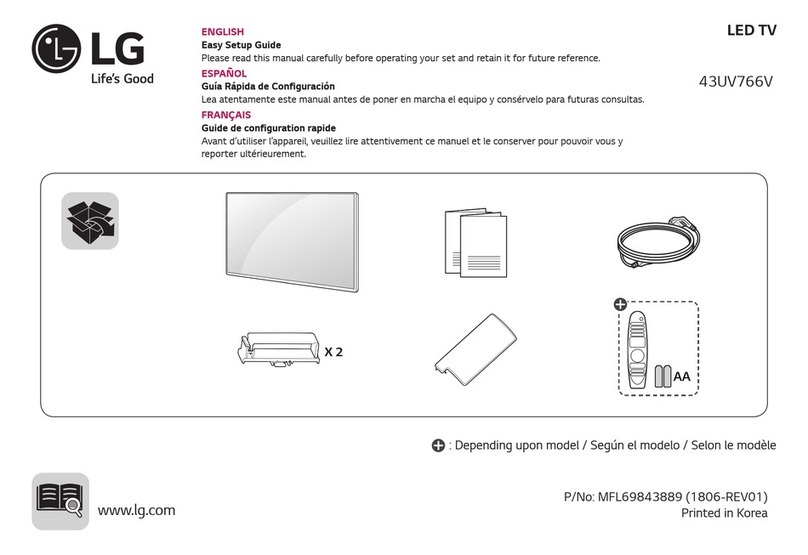 LG 43UV766V-UA User manual