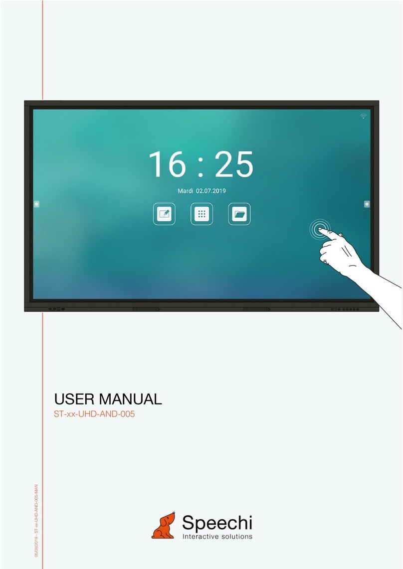 Speechi Touch ST UHD-AND-K-005 Series User manual
