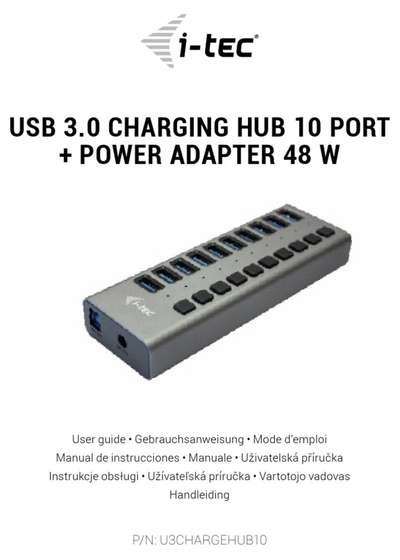 Itec U3CHARGEHUB10 User manual