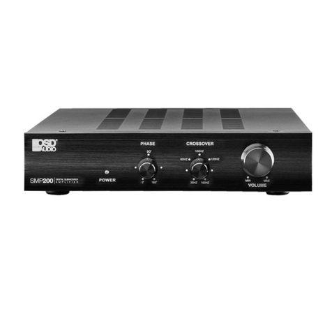 OSD Audio SMP200 User manual