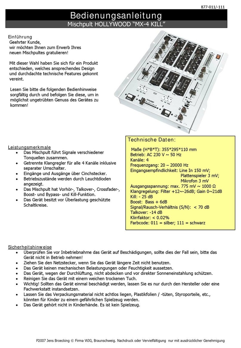 Hollywood MX-4 KILL Reference manual