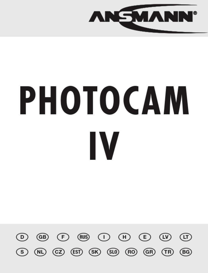 ANSMANN PHOTOCAM IV User manual