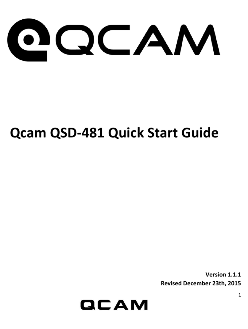 Qcam QSD-481 quick start guide