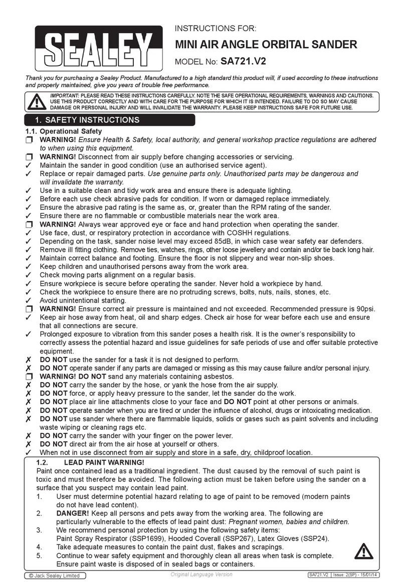 Sealey SA721.V2 User manual