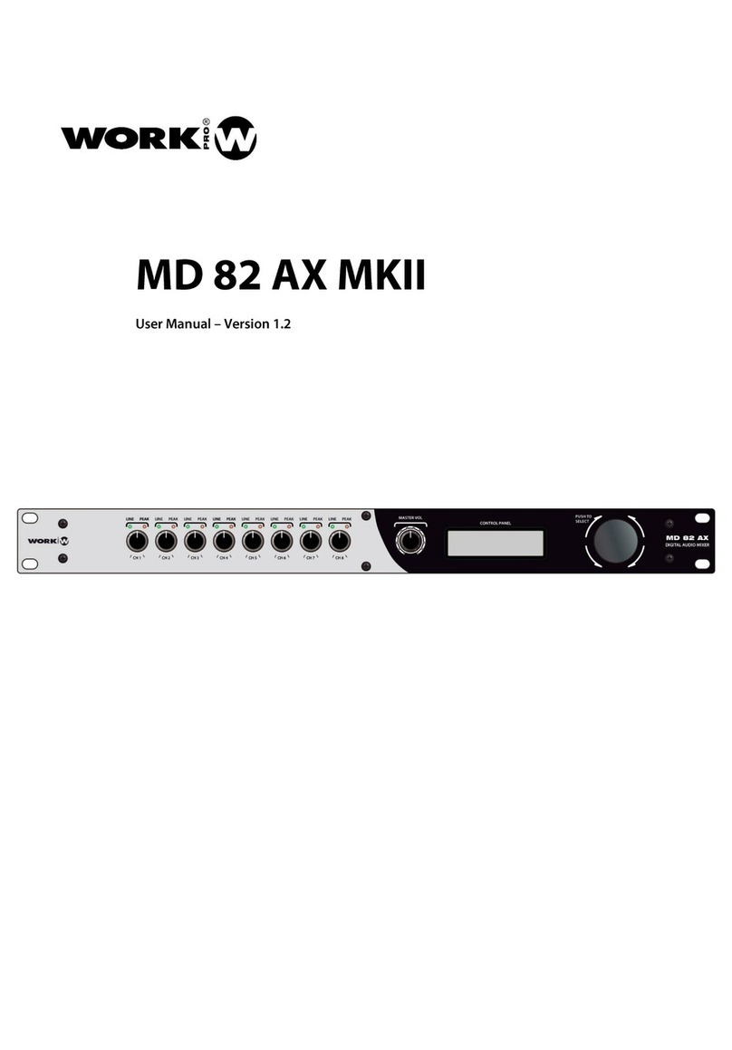 WorkPro MD 82 AX MKII User manual