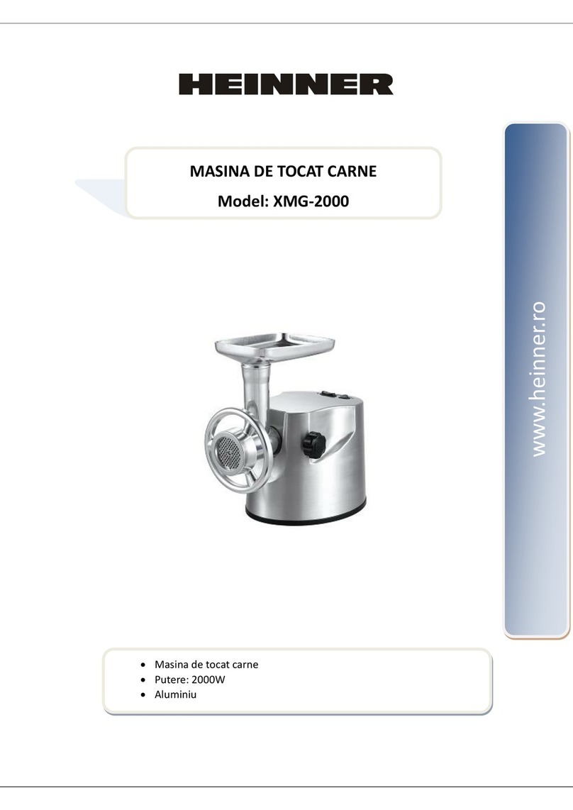 Heinner XMG-2000 User manual