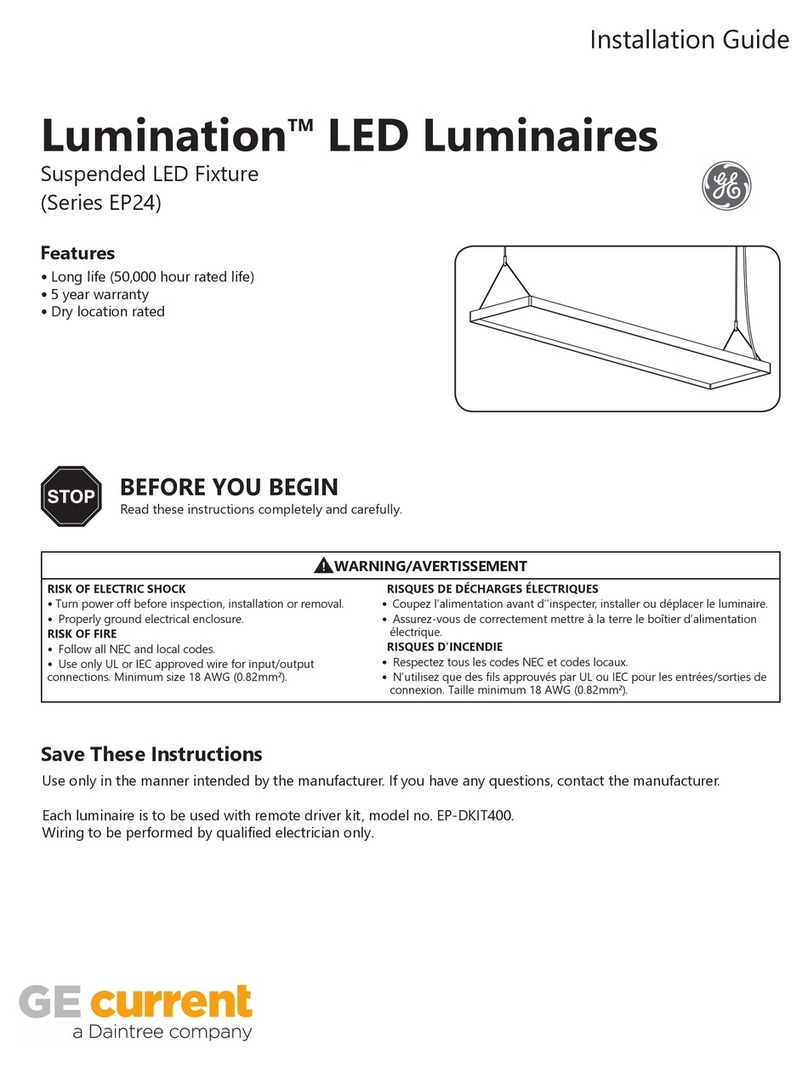 GE Lumination EP24 Series User manual