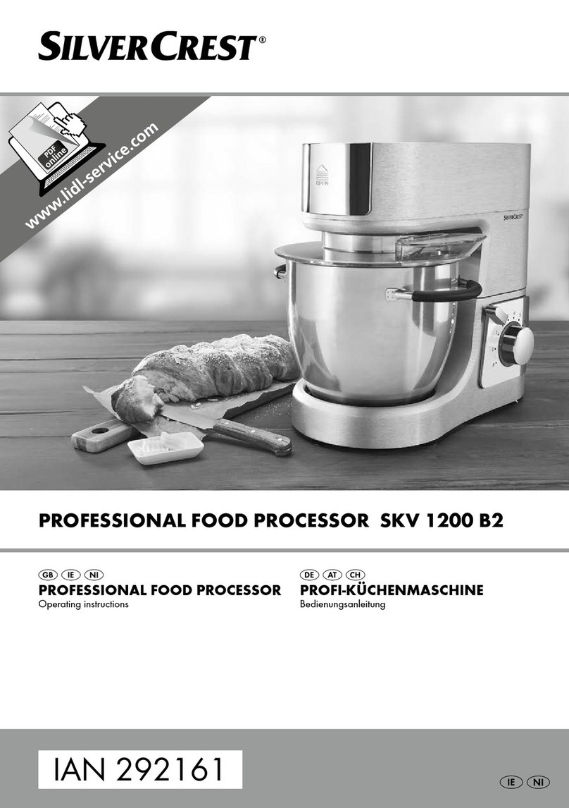 Silvercrest SKV 1200 B2 User manual