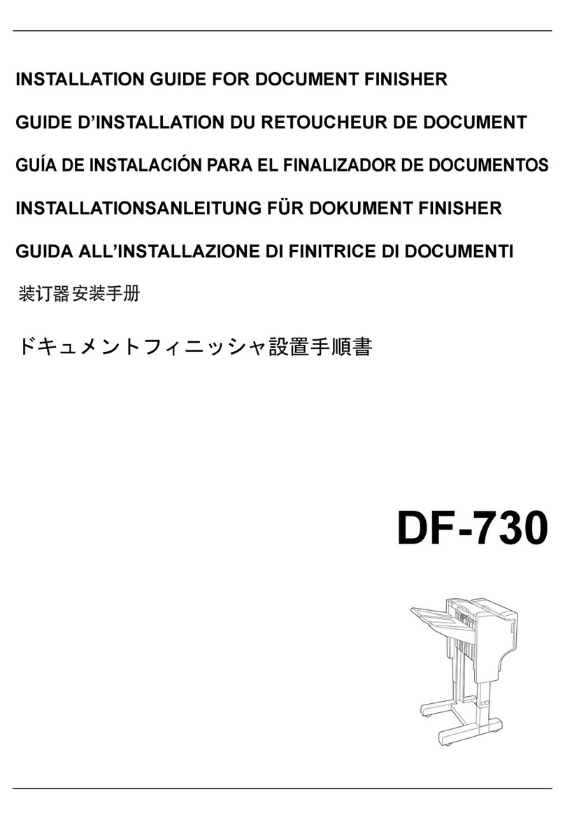 Kyocera DF-730 installation guide
