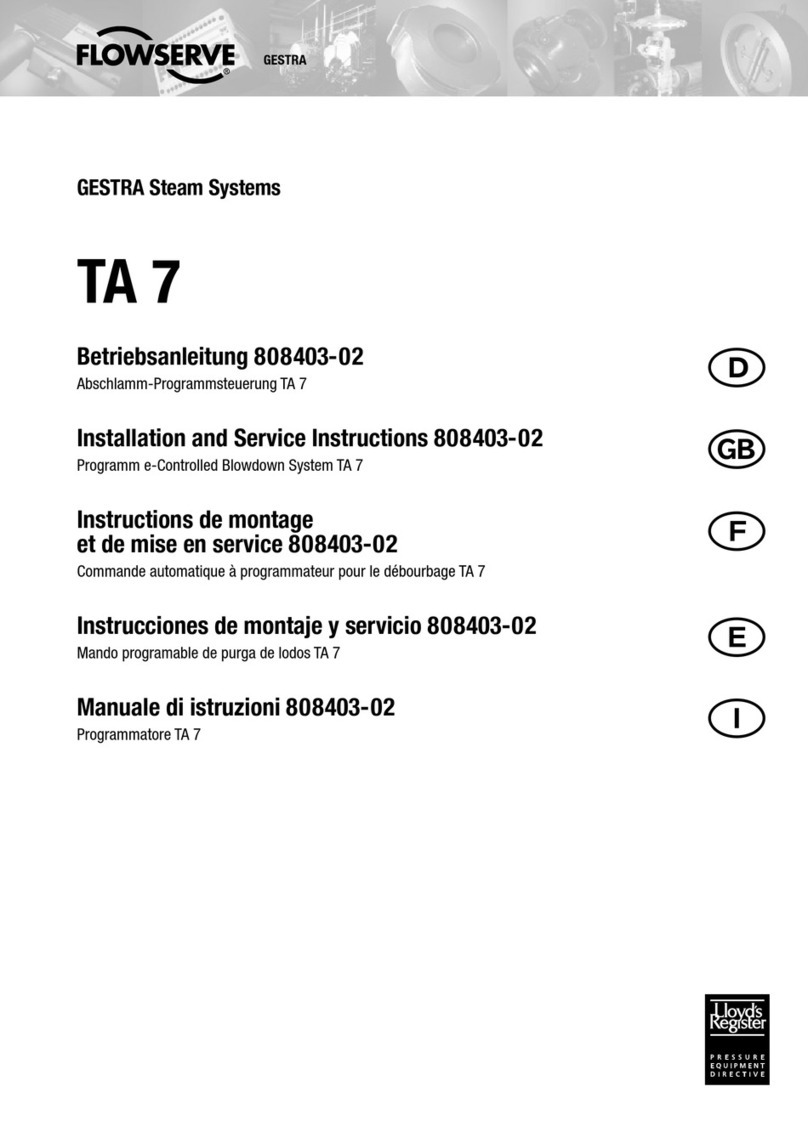 GESTRA TA 7 Quick guide