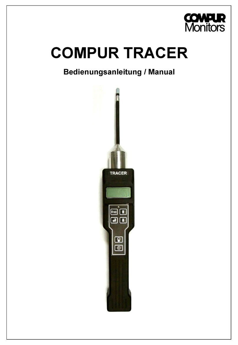 Compur Monitors Tracer User manual