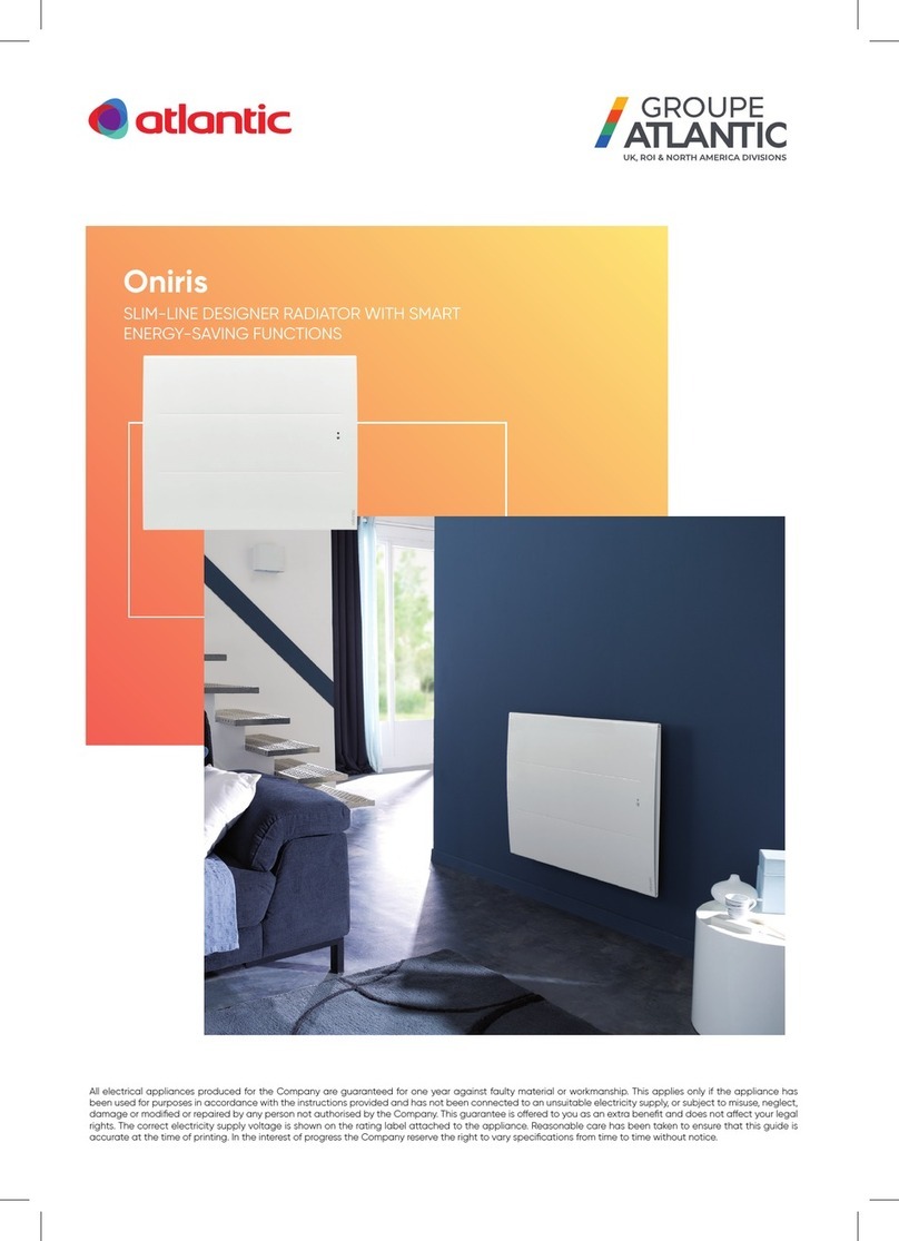 Atlantic Oniris RAF3P-i2g manual