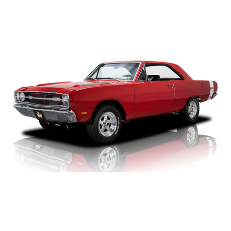 Chrysler Dodge Dart 1969 Series Service manual