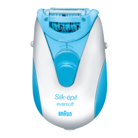 Braun Silk epil EverSoft 2590 Quick guide