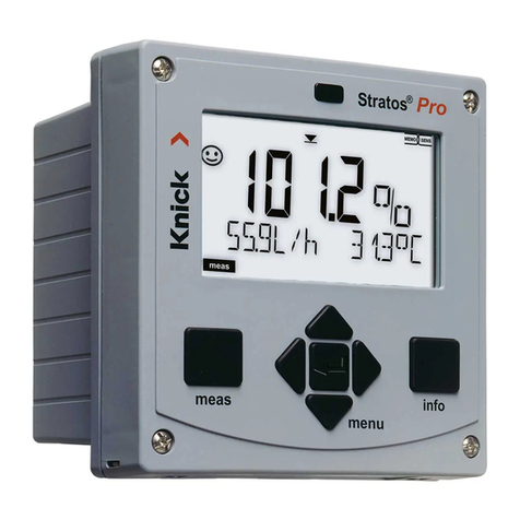 Knick Stratos Pro A2 COND Series quick start guide Knick Stratos Pro A2 COND Series quick start guide