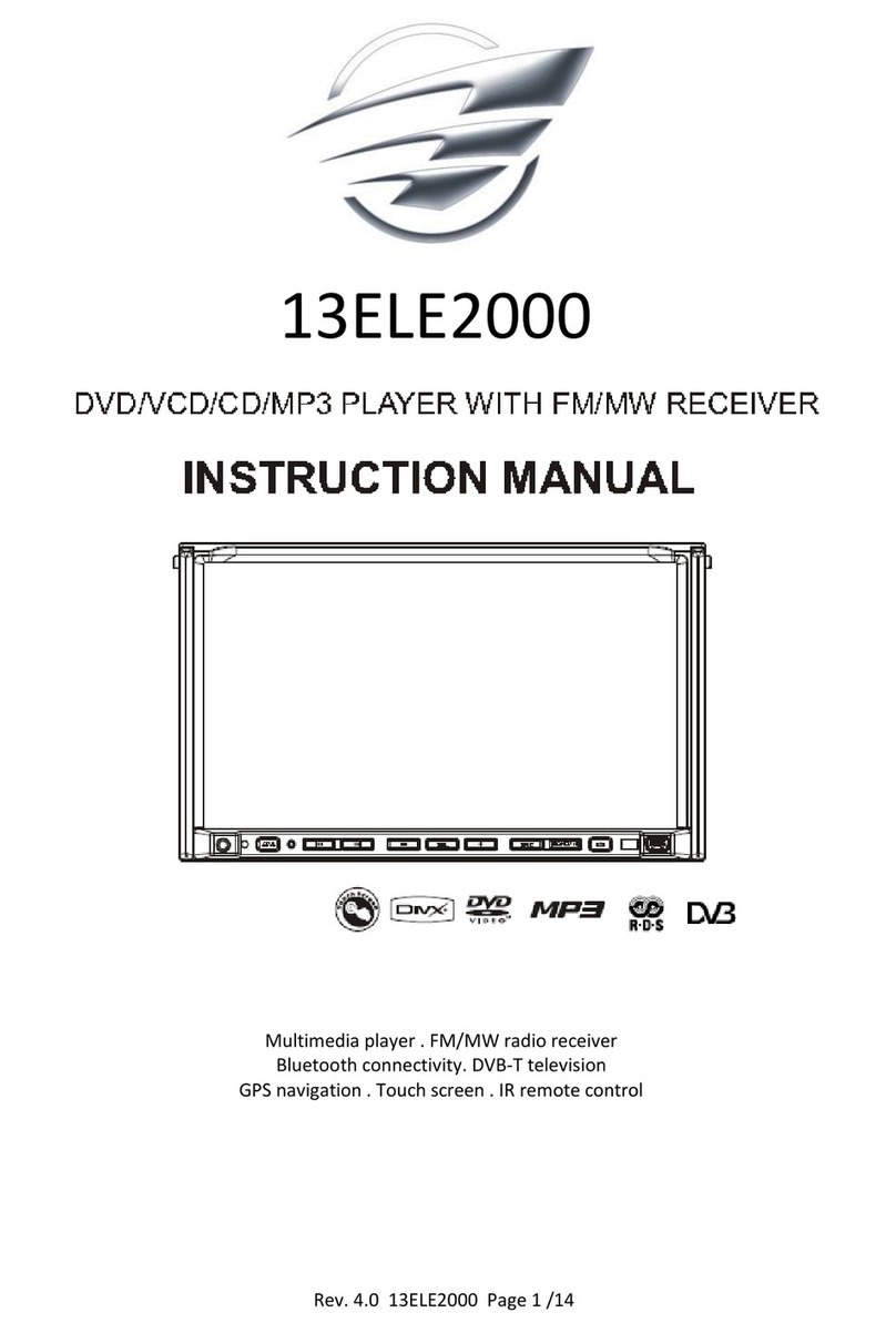 Auto-Trail 13ELE2000 instruction manual